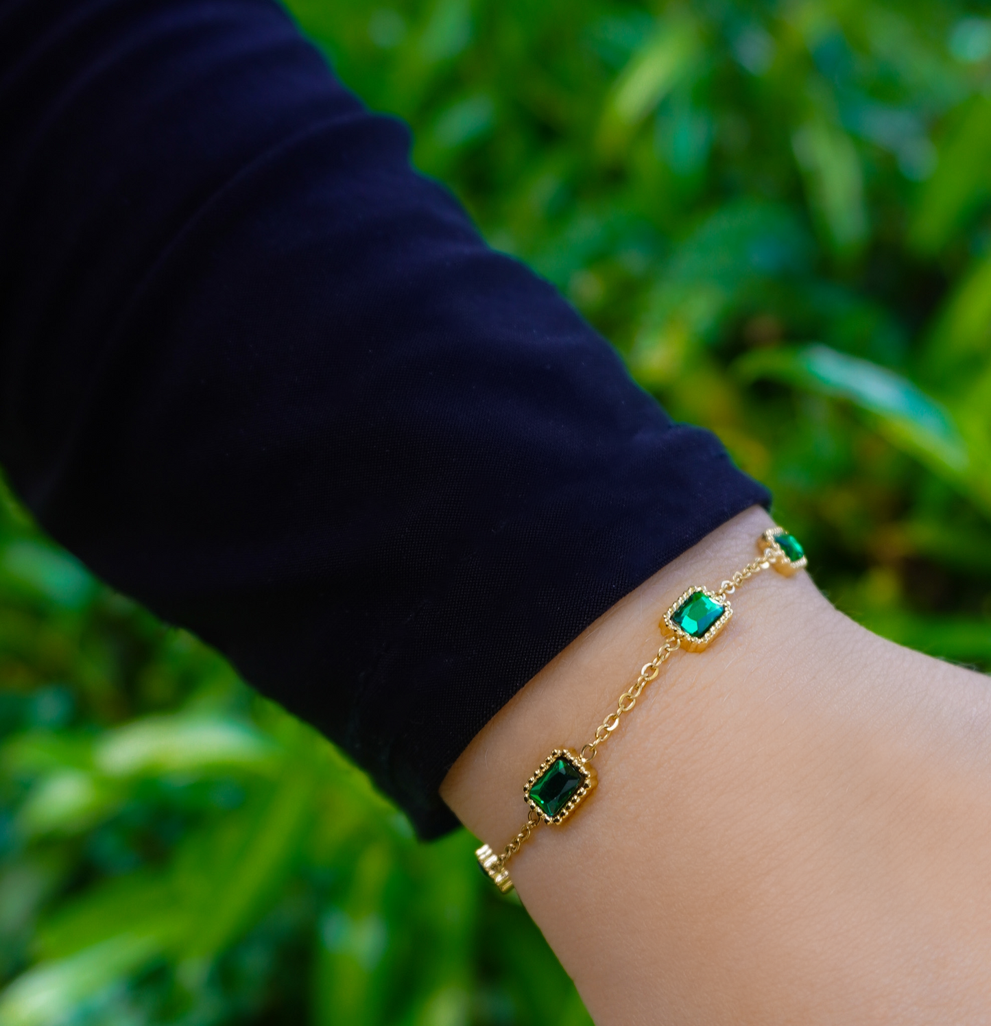 Emerald Bracelet