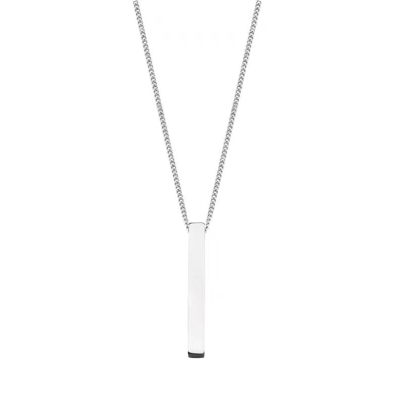 Cuboid Pendant Necklace