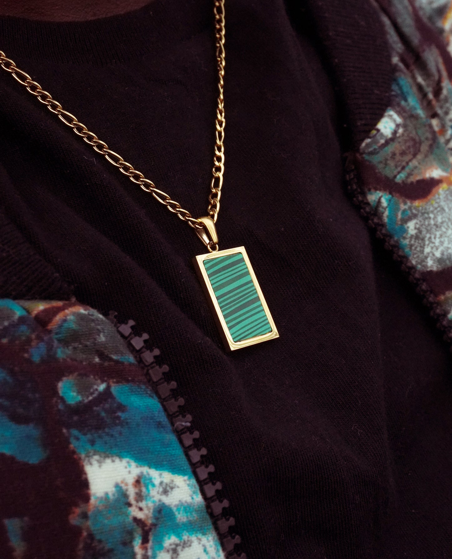 Geometric Pendant Necklace