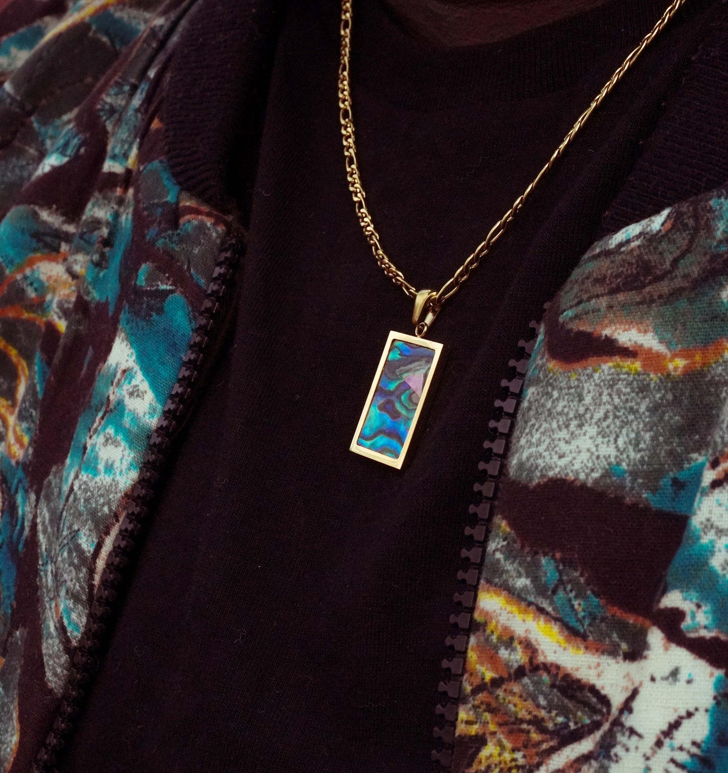 Geometric Pendant Necklace